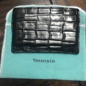 Men’s Crocodile Leather Tiffany & Co. Card Case